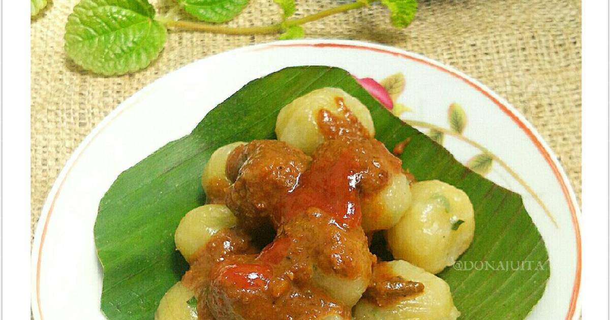 Resep Cilok Kuah Kacang Oleh Dona Juita Cookpad