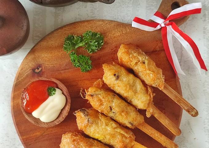 Cara membuat Sempol Ayam Jamur Cara membuat Sempol Ayam Jamur