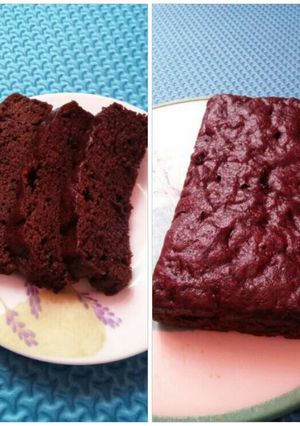 Foto resep Nutricake Brownies Rasa Coklat (kukus)