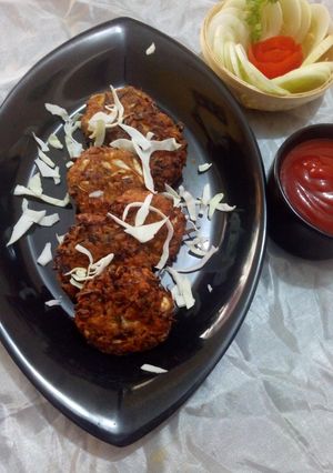 A picture of Cabbage Spinach Mutiya.