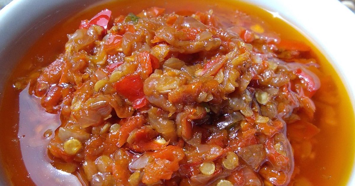 Resep 36.) Sambal Bawang Bu Rudi Surabaya oleh Ratna hartati - Cookpad