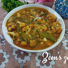 A picture of Gobhi Manchurian.