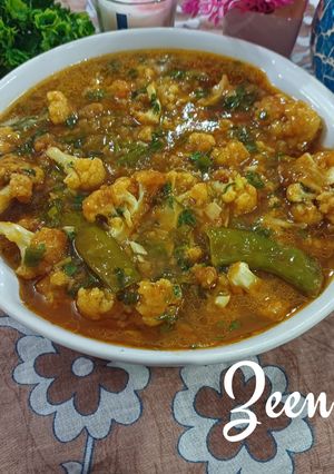 A picture of Gobhi Manchurian.