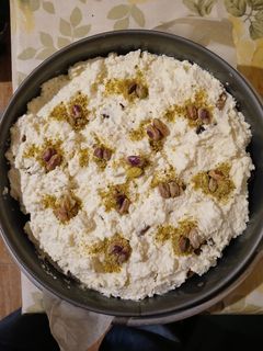 صورة لوصفة كيكة الكلاج بالقشطة ولا أسهل