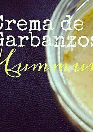Una foto de Crema de garbanzos