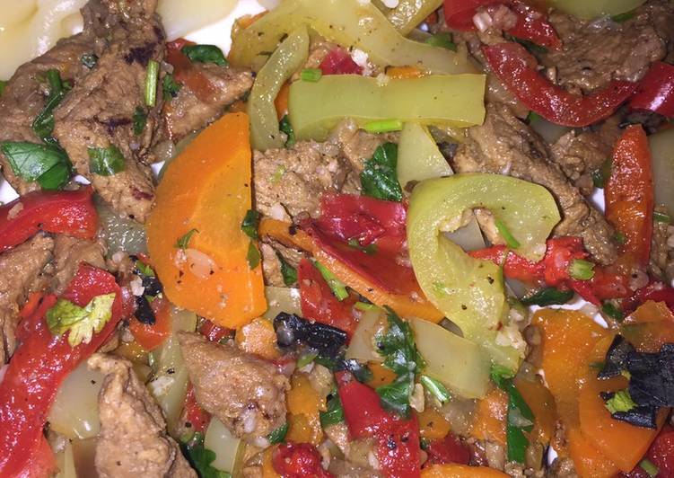 Говядина с овощами в мультиварке - recipes POLARIS