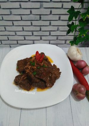 Foto resep Daging sapi bumbu lapis