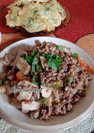 Foto resep Jamur cincang pedas