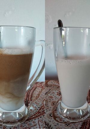 Una foto de Leche de almendras