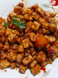 Foto resep Orek Tempe Basah Bumbu Ulek