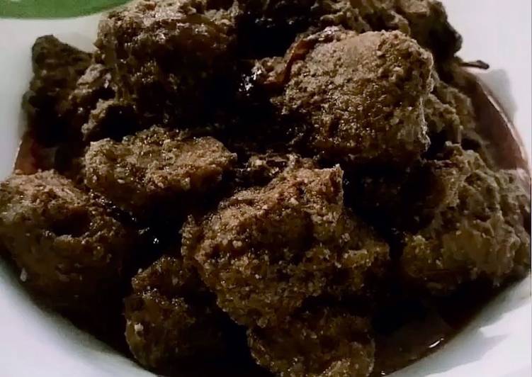 Resep [30] Rendang Daging + Baby Potatoes, Menggugah Selera