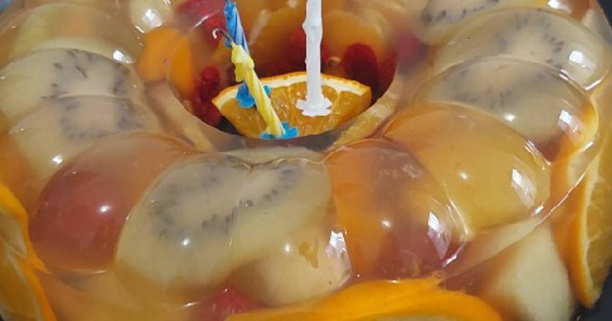 Resep Puding Buah Ulang Tahun Mudah dan Lezat! oleh MJ Kitchen - Cookpad