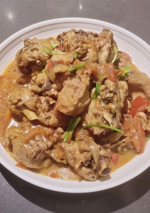 A picture of Chicken with Tomato.