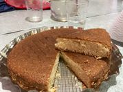 Una foto de torta matera fácil