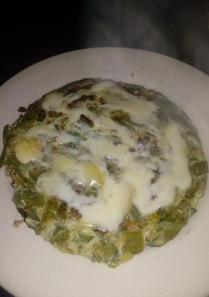 Una foto de Tortilla de penca de acelga