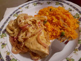 Pollo Encebollado (a mi manera)