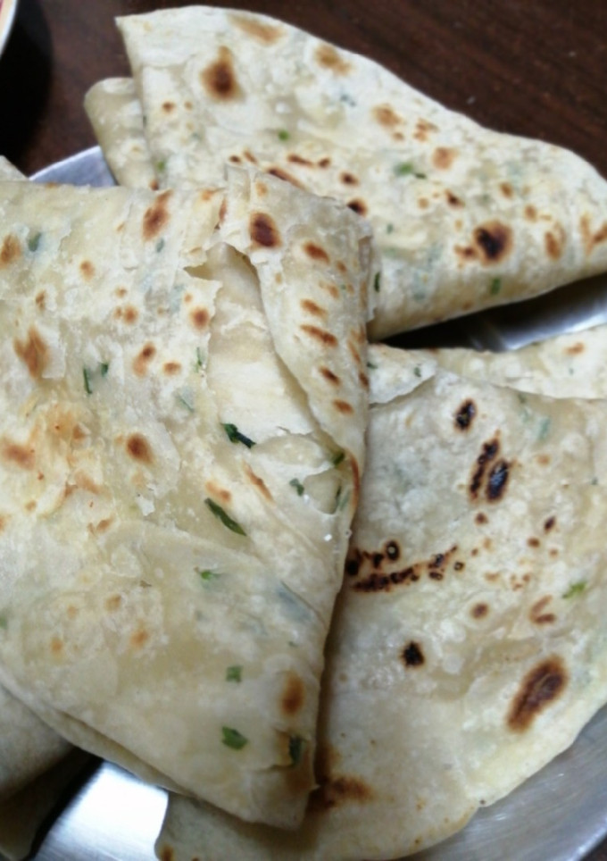 A picture of Soft Coconut chapati#coconutchapaticontest#themechallenge.