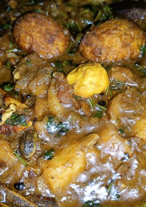 A picture of Ghee Roast Egg Masala.