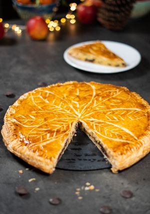 Une photo de Galette des rois au chocolat