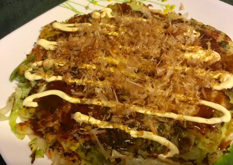 Recipe of Homemade Japanese Pancake ‘Okonomiyaki ‘