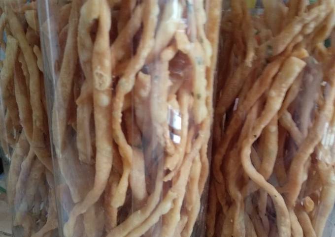 Stick Bawang Renyah Eggless (No Telur)