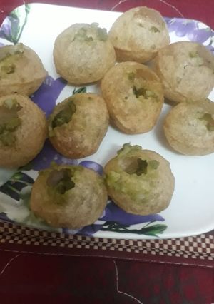 गोलगप्पे(golgappe recipe in hindi) रेसिपी मुख्य फोटो