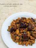 Tumis Ayam Jamur Ebi (Isian Bacang)