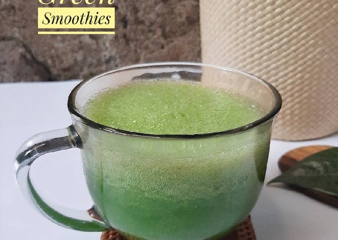 Resep Mix Green Smoothies, Bisa Manjain Lidah