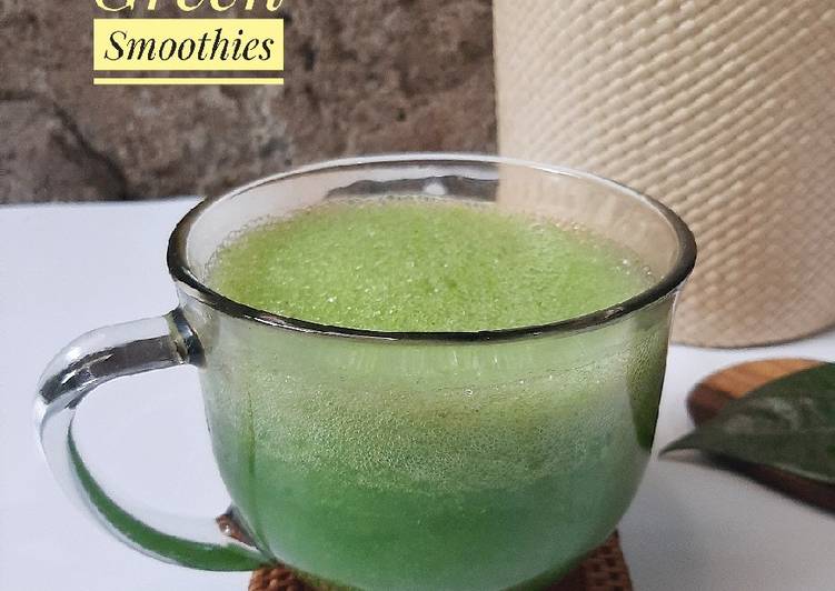 Resep Mix Green Smoothies, Bisa Manjain Lidah