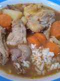 Chicken Giblet Soup in a Pressure Cooker