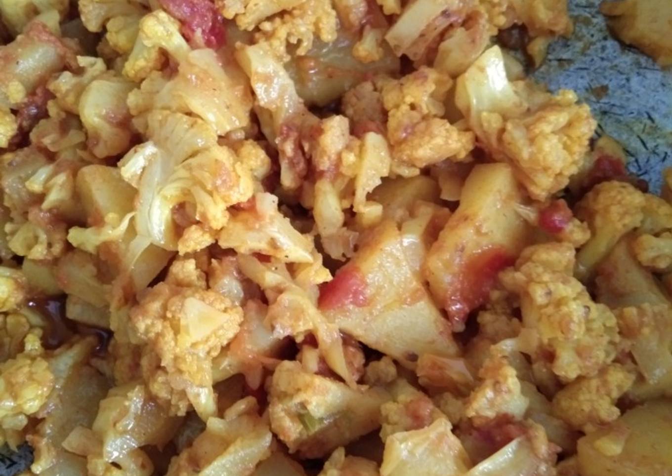 potatoes vegetables cauliflower