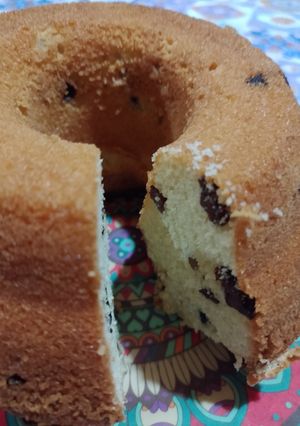 Una foto de Budín de naranja