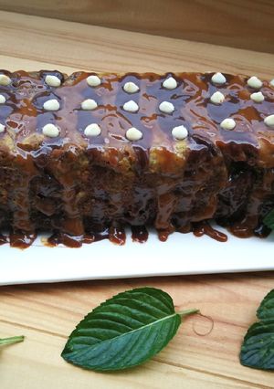 Foto principal de Budín de pan del día anterior con uvas pasas