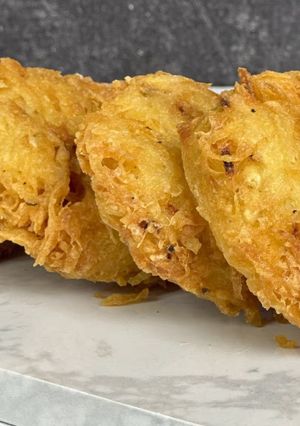 Una foto de Croquetas de papa crujientes con queso