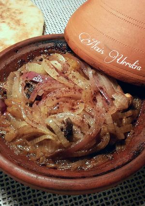 Foto principal de Talline de pollo con cebollas