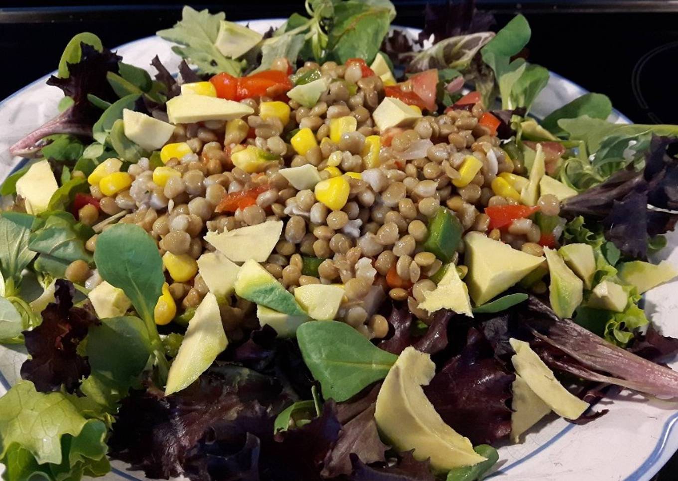 Ensalada de lentejas