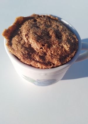 Una foto de Torta en Taza Saludable en el Microondas