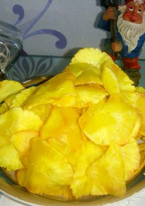 Foto resep Cassava garlic || Kripik singkong gurih bawang putih