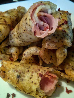 Una foto de FLAUTAS De Lomo de Cerdo Embuchado...!