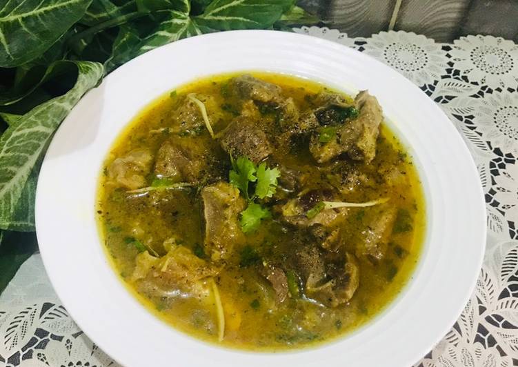 Recipe of Tasty Black pepper mutton karahi