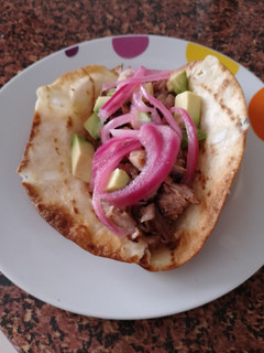 Una foto de Taco de Costilla asada