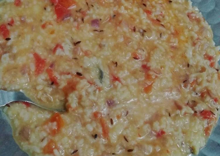 Steps to Make Perfect Tadka khichdi