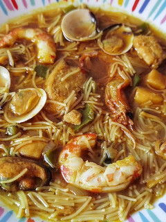 Una foto de Sopa de pescado
