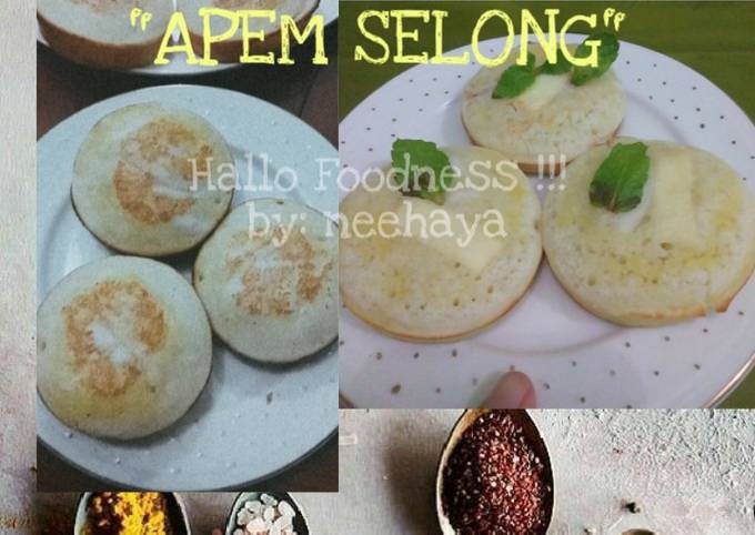 Cara membuat "APEM SELONG" with keju, degan, dan daun mint ?