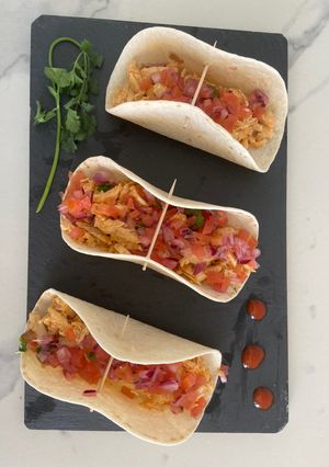 Una foto de Tacos cochinita pibil