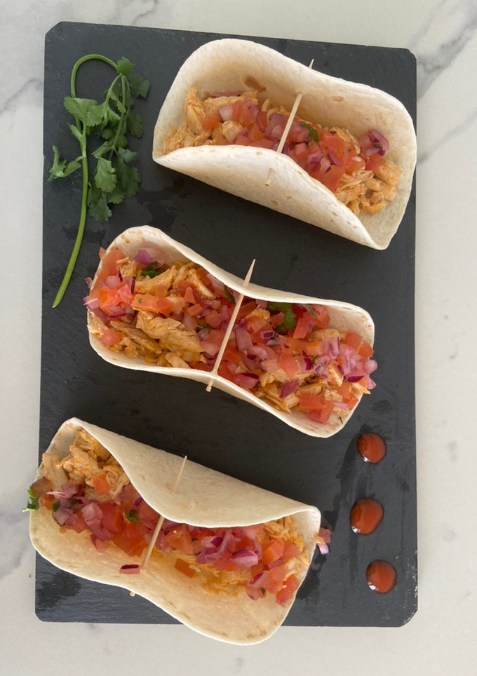 Una foto de Tacos cochinita pibil
