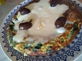 Tortilla de acelga y atún con consejos para lxs que tienen miedo de cocinar tortillas