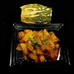 A picture of Yellow Pumpkin Sabji.
