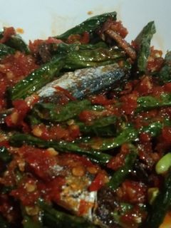 Foto resep Kacang panjang balado