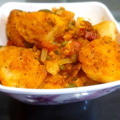 Fried idli A picture of Fried idli.